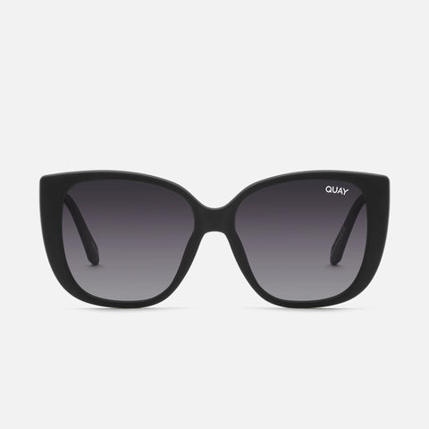 Quay Sunglasses - Ever After - MATTE BLACK