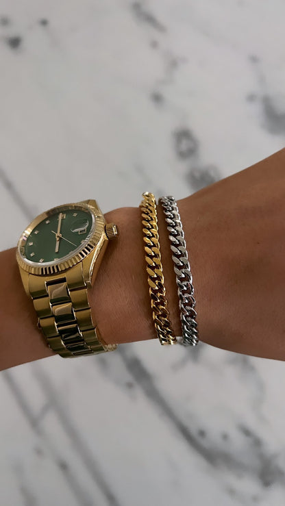 Chansutt Pearls - Thin Chain Bracelet
