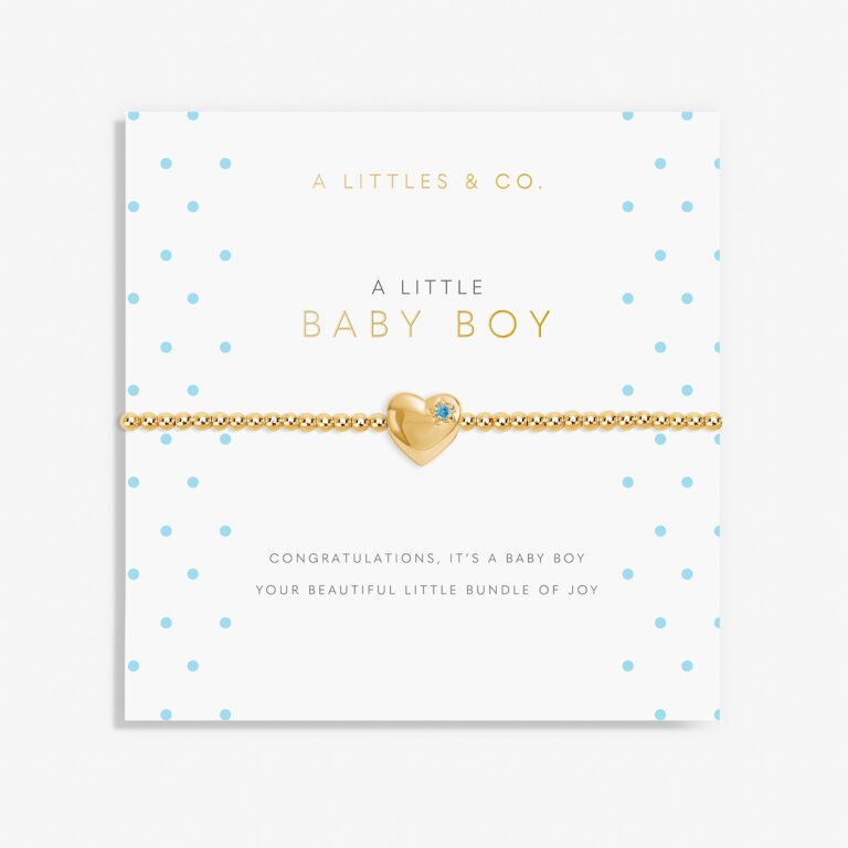 A Littles & Co. -  'Baby Boy' Bracelet