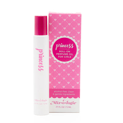 Mixologie Princess - roll-on perfume oil in a white 5ml bottle for girls/tweens/adults