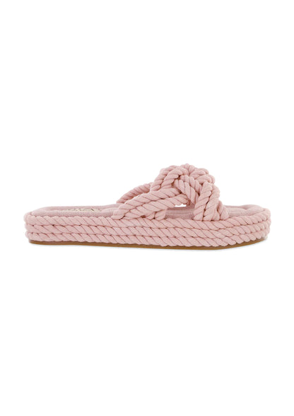 MIA - Miko Rope Slide Sandal - BLUSH