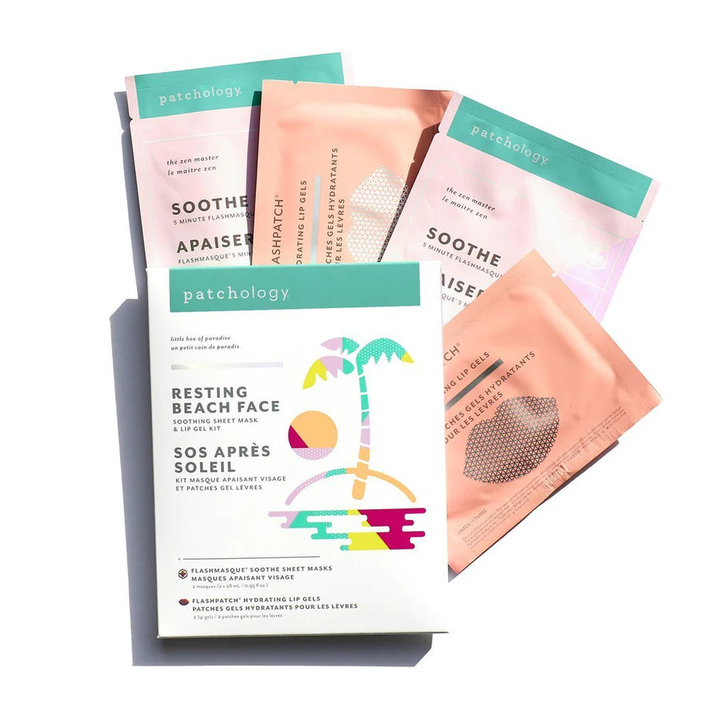 PATCHOLOGY - Resting Beach Face Soothing After-Sun Kit 2.0
