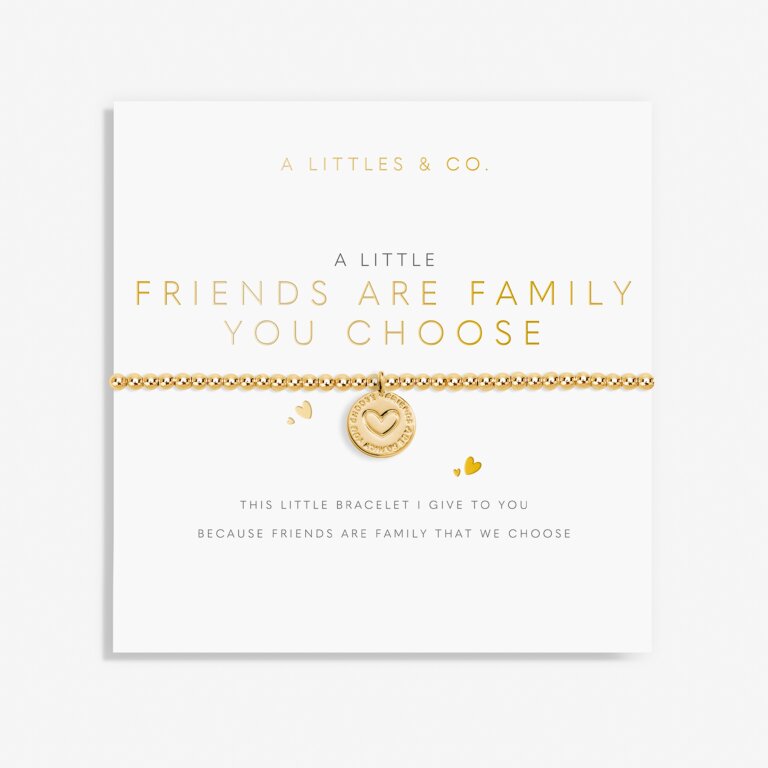 A Littles & Co. -  'Friends Are Family You Choose' Bracelet