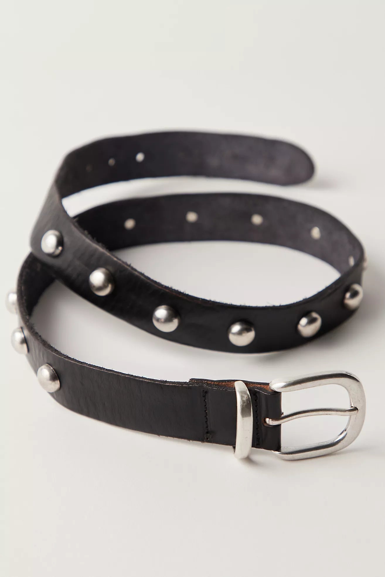 Free People - Rhodes Stud Belt - BLACK