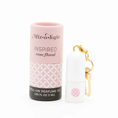 Mixologie - Keychain Mini Rollerball Perfume (1mL) - Inspired (Rose Floral)