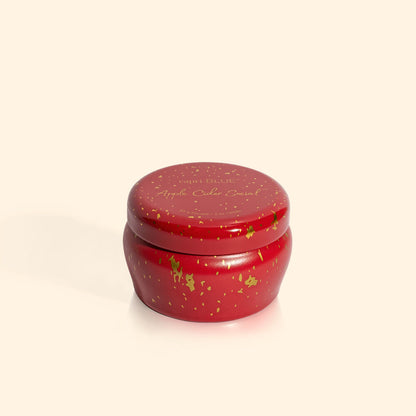 Capri Blue - Apple Cider Social Glimmer Mini Tin, 3 oz