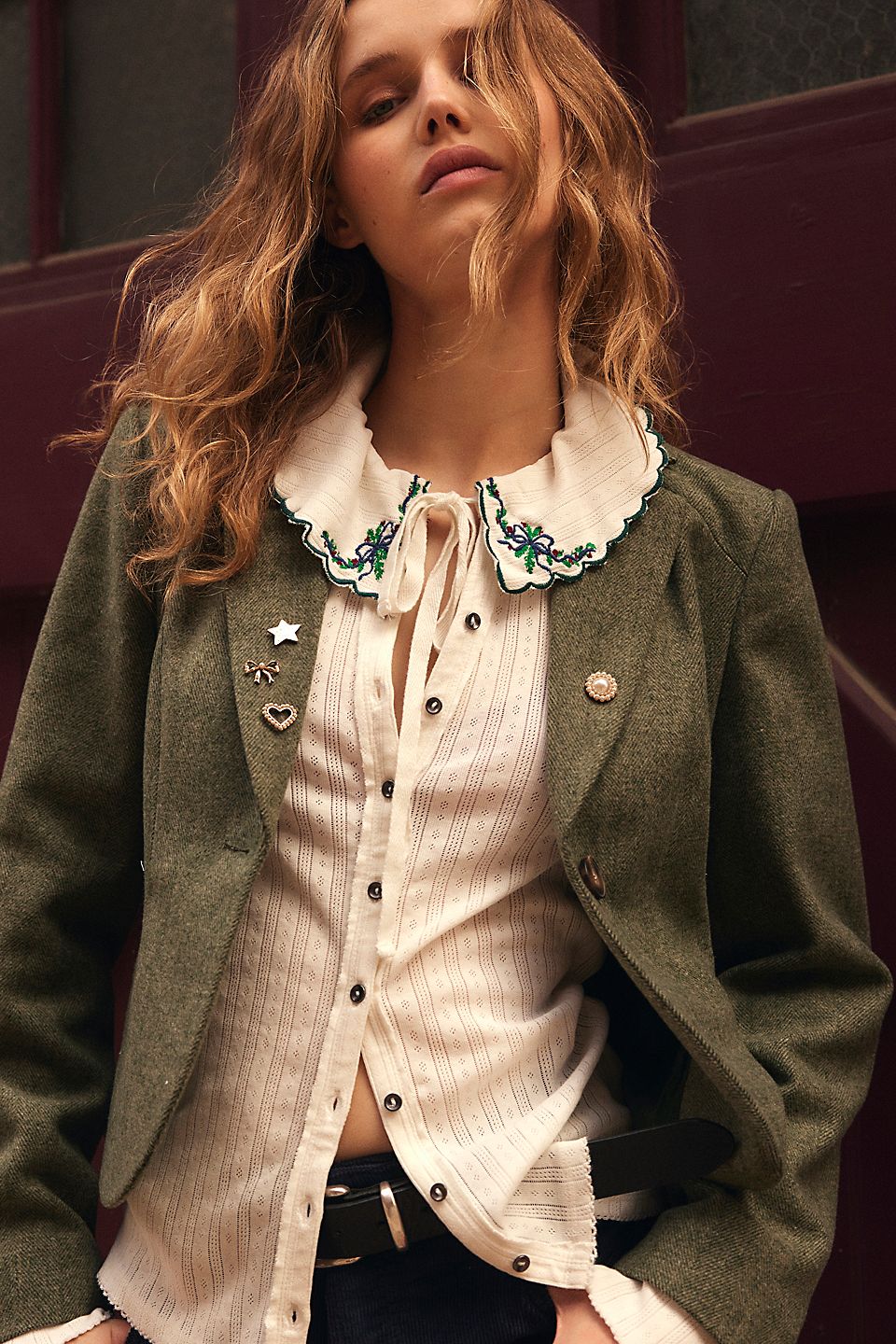 Free People - Juniper Long Sleeve Cardi - IVORY