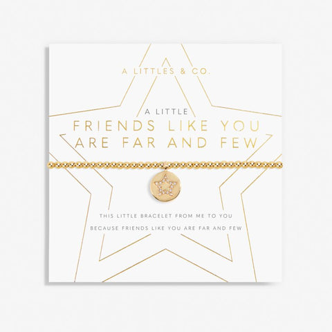 A Littles & Co. -  'Friends Like You Are Far And Few' Bracelet