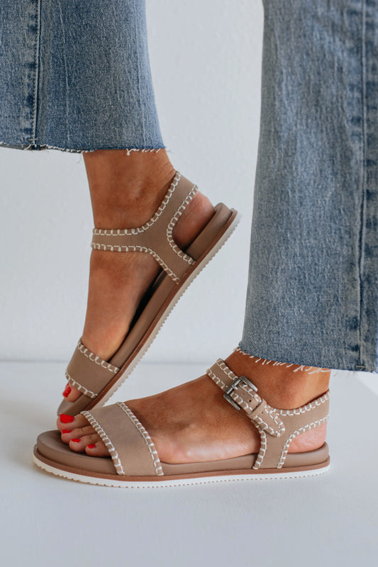 MIA - Amore Sofee Sandals - STONE