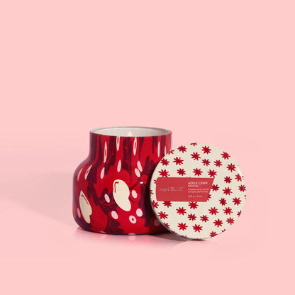 Capri Blue - Apple Cider Social Holiday Pattern Play Petite Jar, 8 oz