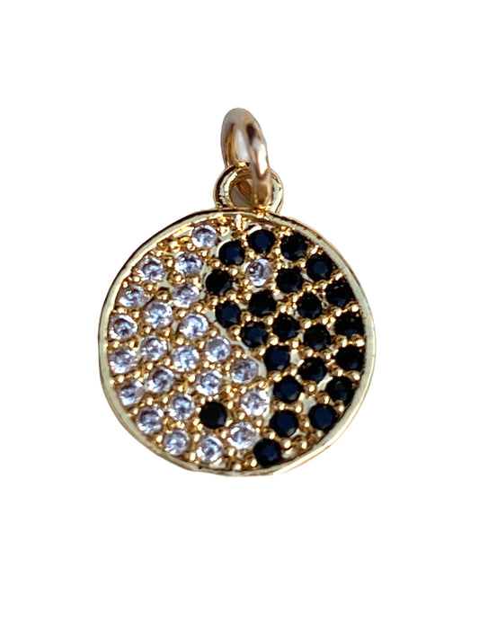 Farrah B - Pave Yin Yang Charm