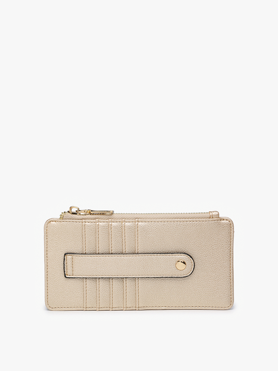 Saige Vegan Wallet - GOLD