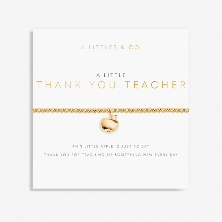 A Littles & Co. -  'Thank You Teacher' Bracelet