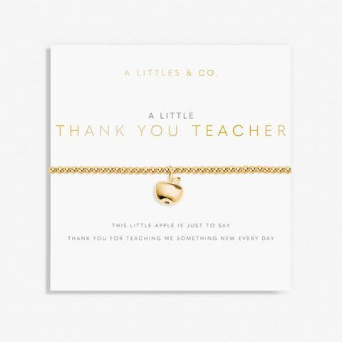 A Littles & Co. -  'Thank You Teacher' Bracelet