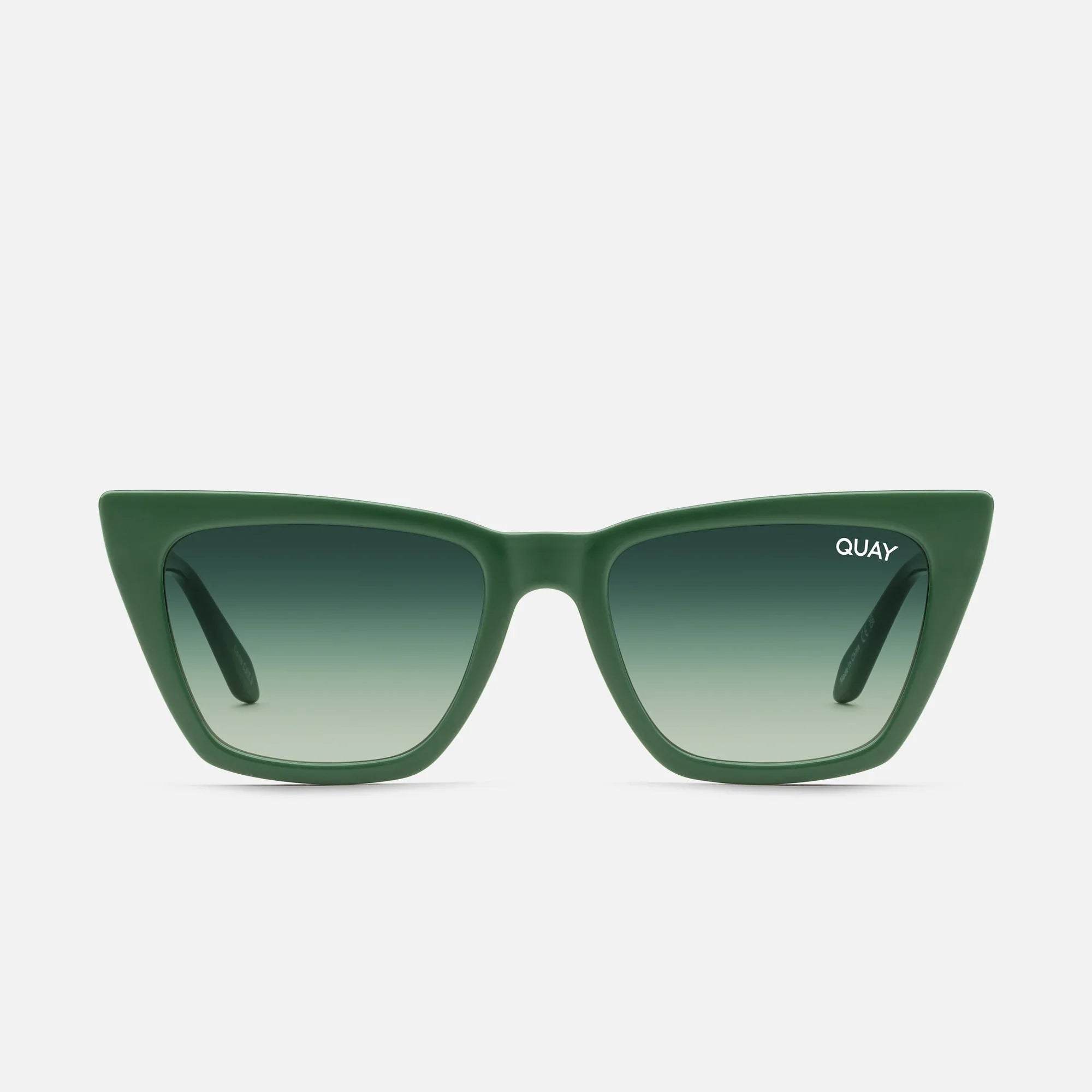 QUAY Sunglasses - Call The Shots - Monstera/ Green