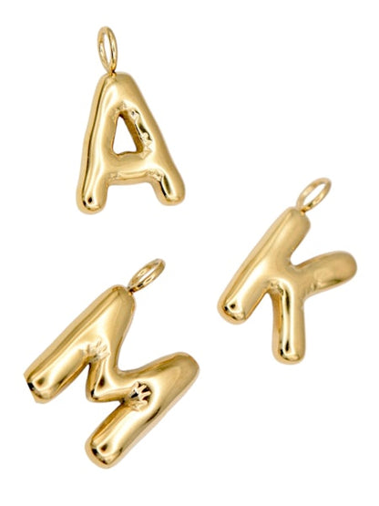 Farrah B - Large Bubble Initial Charms