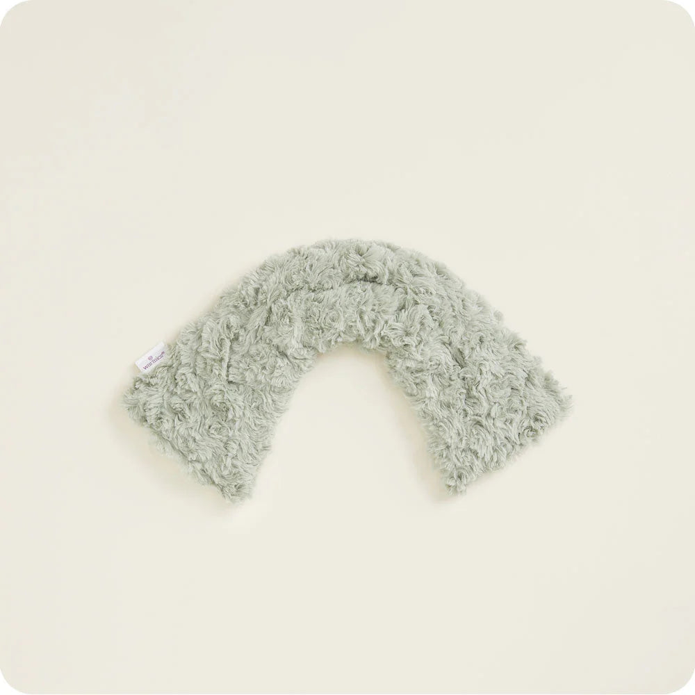 WARMIES- Curly Sage Green Microwavable & Cooling Neck Wrap