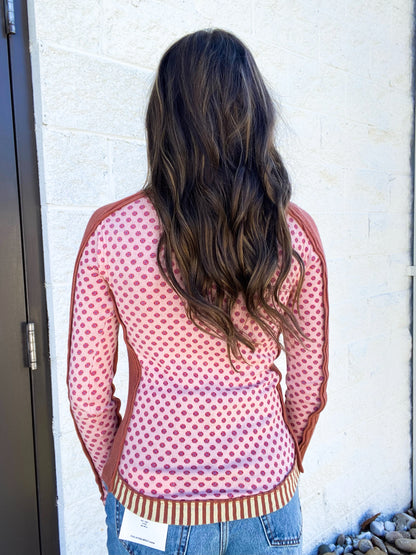Free People - Instant Classic Tee - Pink Combo