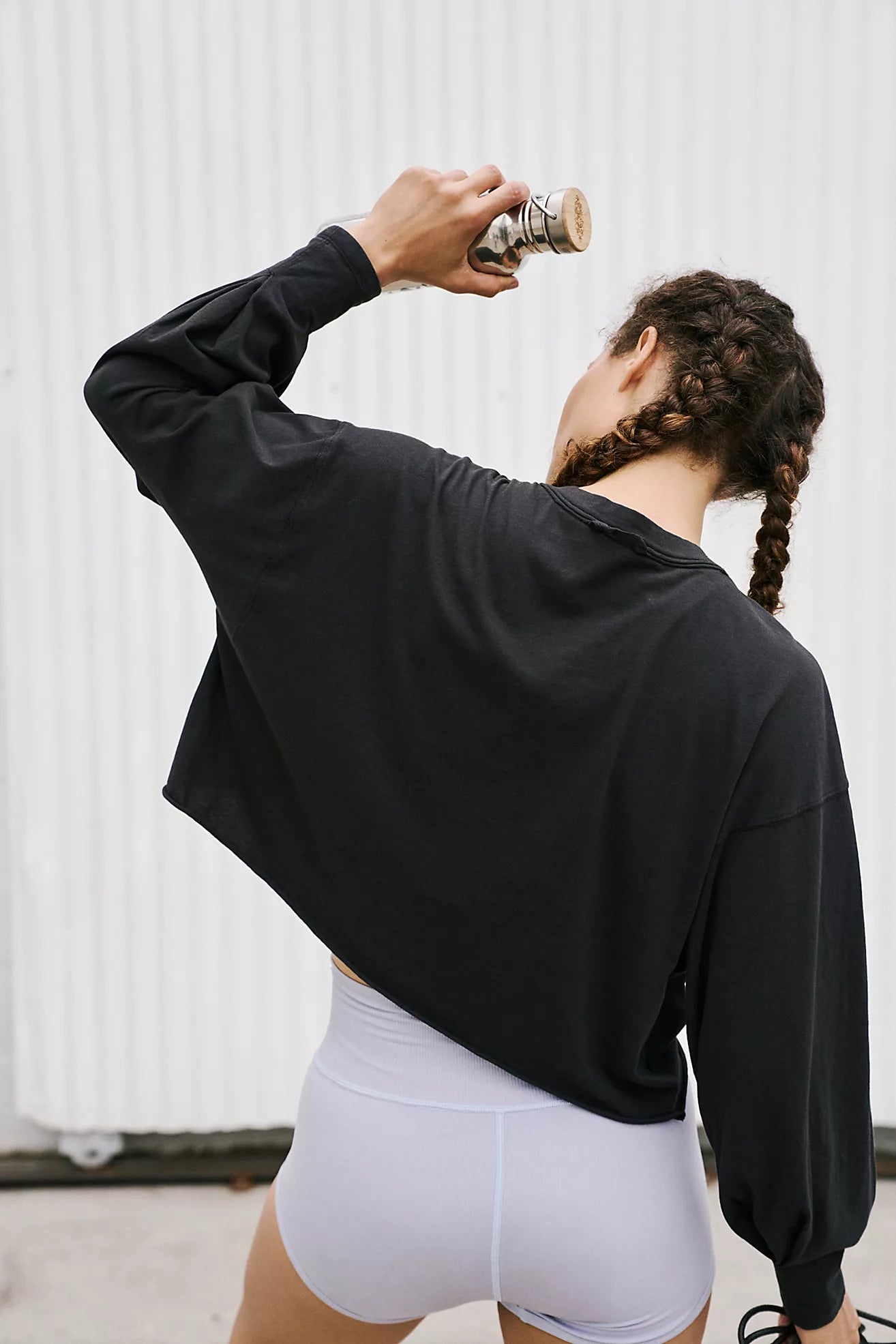 Free People - Inspire Layer Tee - BLACK