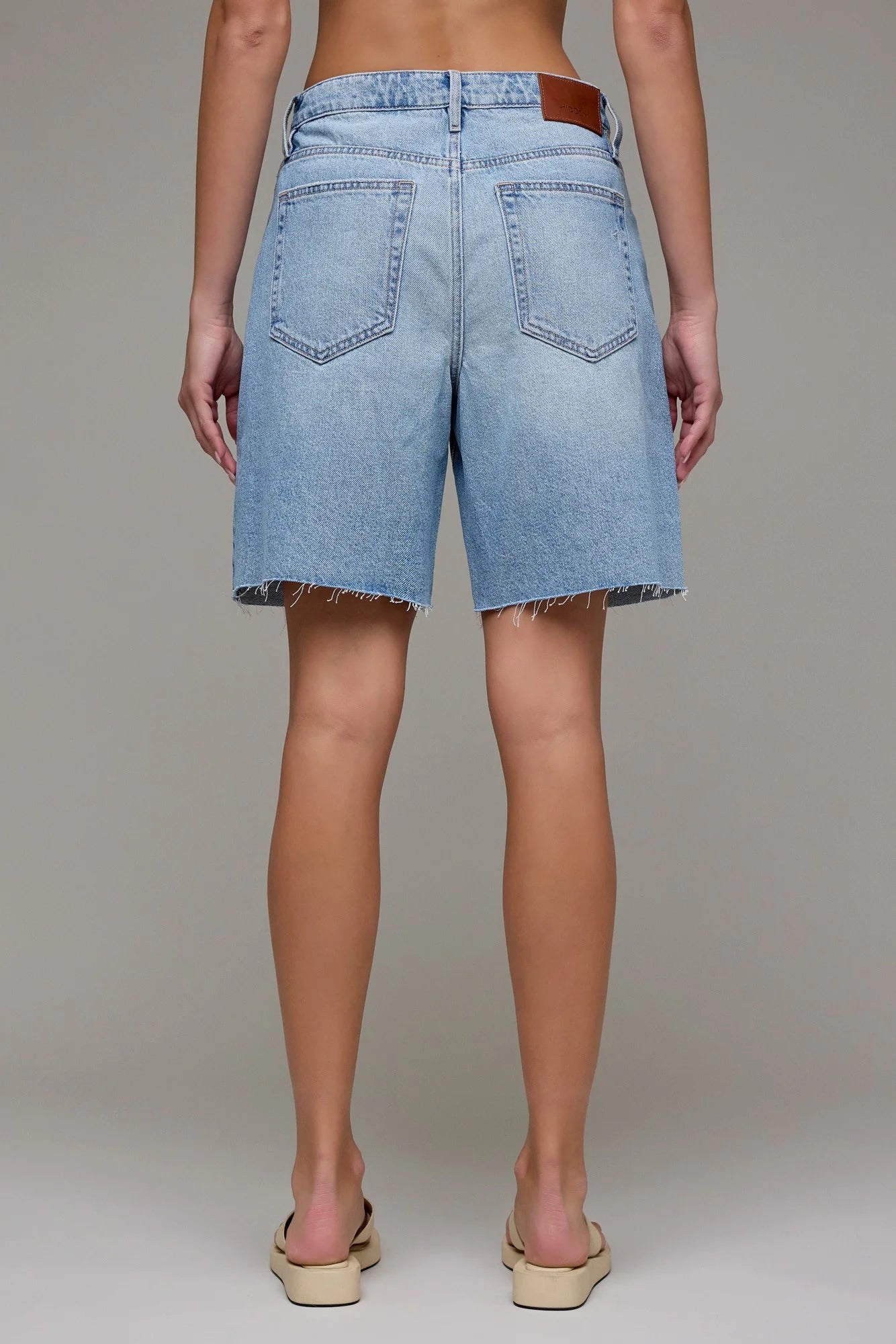 Hidden - Alyx Baggy 8" Inseam Medium Wash Denim Shorts
