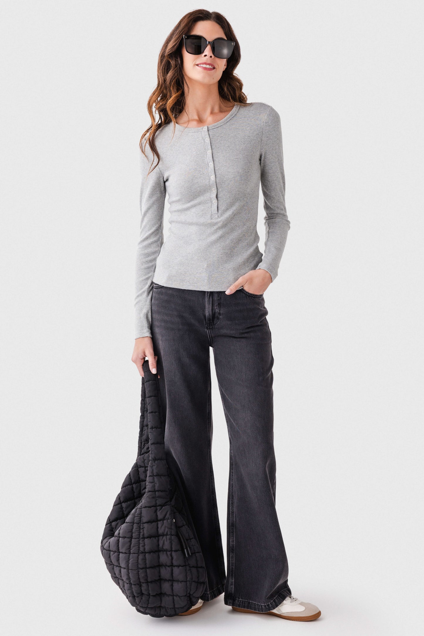 Free People - Stride Jean - MILES TO GO (GREY)