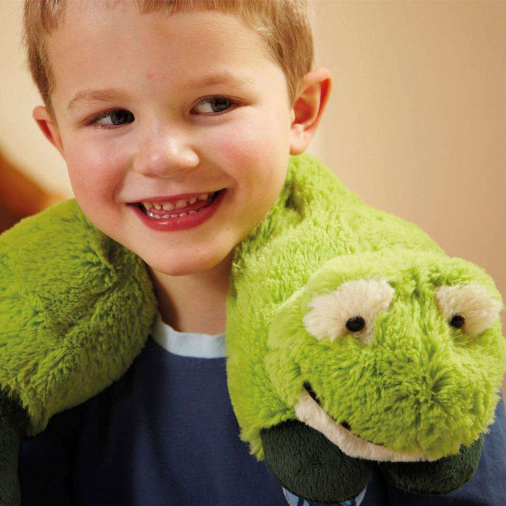 WARMIES - Frog Microwavable & Cooling Wrap & Sleep Aid