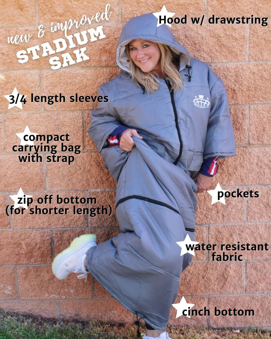 Ultimate Stadium Sak - GRAY (S-XL)