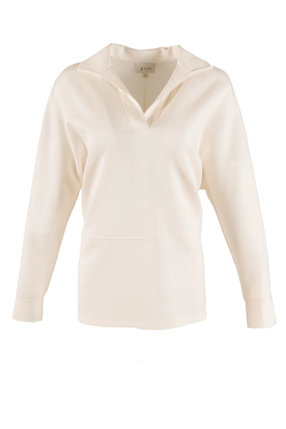 Harriet Collared Long Sleeve - IVORY