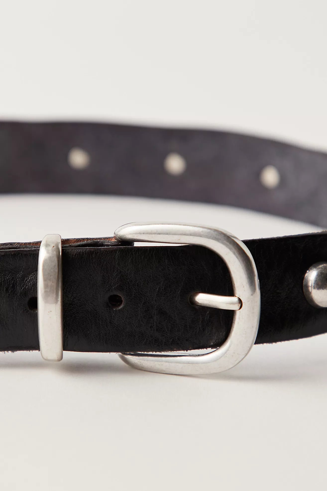 Free People - Rhodes Stud Belt - BLACK