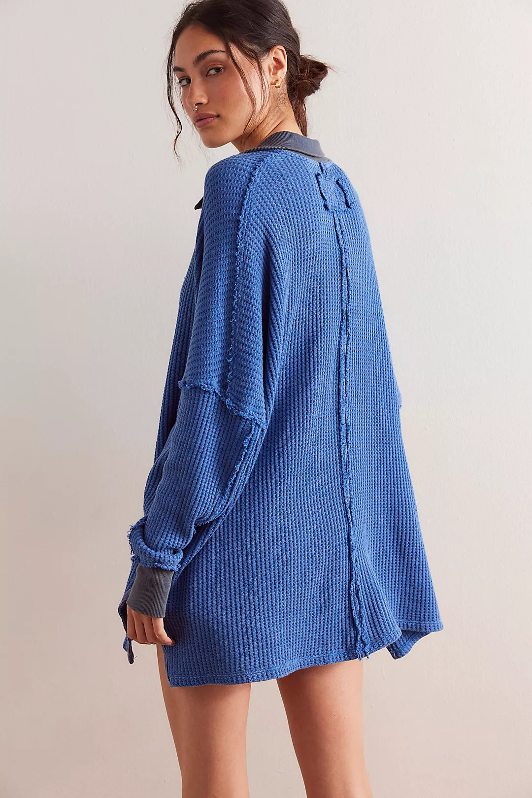 Free People - Travis Polo - DUTCH BLUE YES DOLL BOUTIQUE Free People - Travis Polo - DUTCH BLUE YES DOLL BOUTIQUE