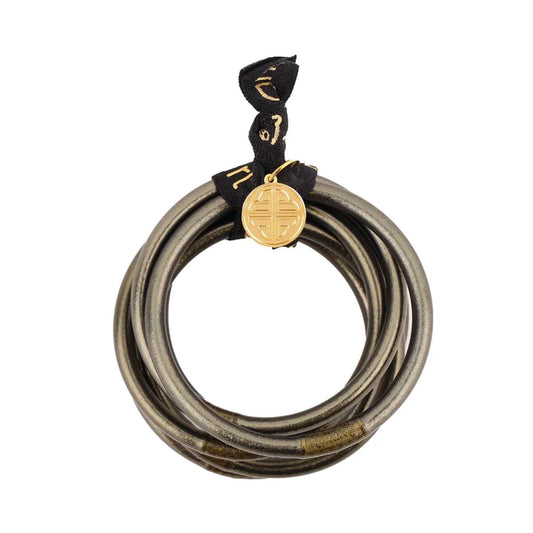 BuDhaGirl - FLINT - All Weather Bangles® (AWB®) - Set of 6