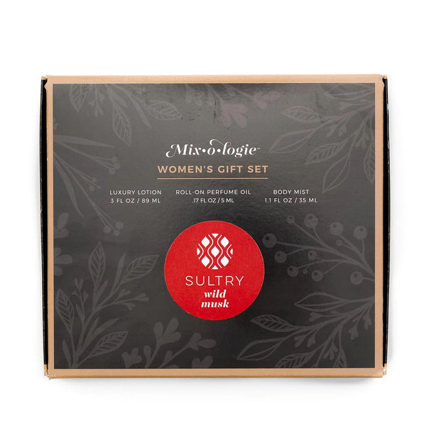 Mixologie - Women's Gift Set Trio Box - SULTRY