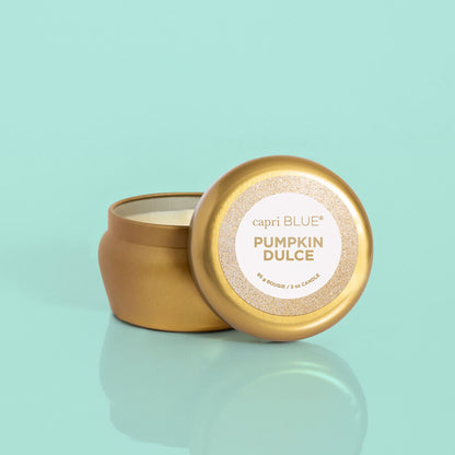 Capri Blue -Pumpkin Dulce Glam Mini Tin, 3 oz