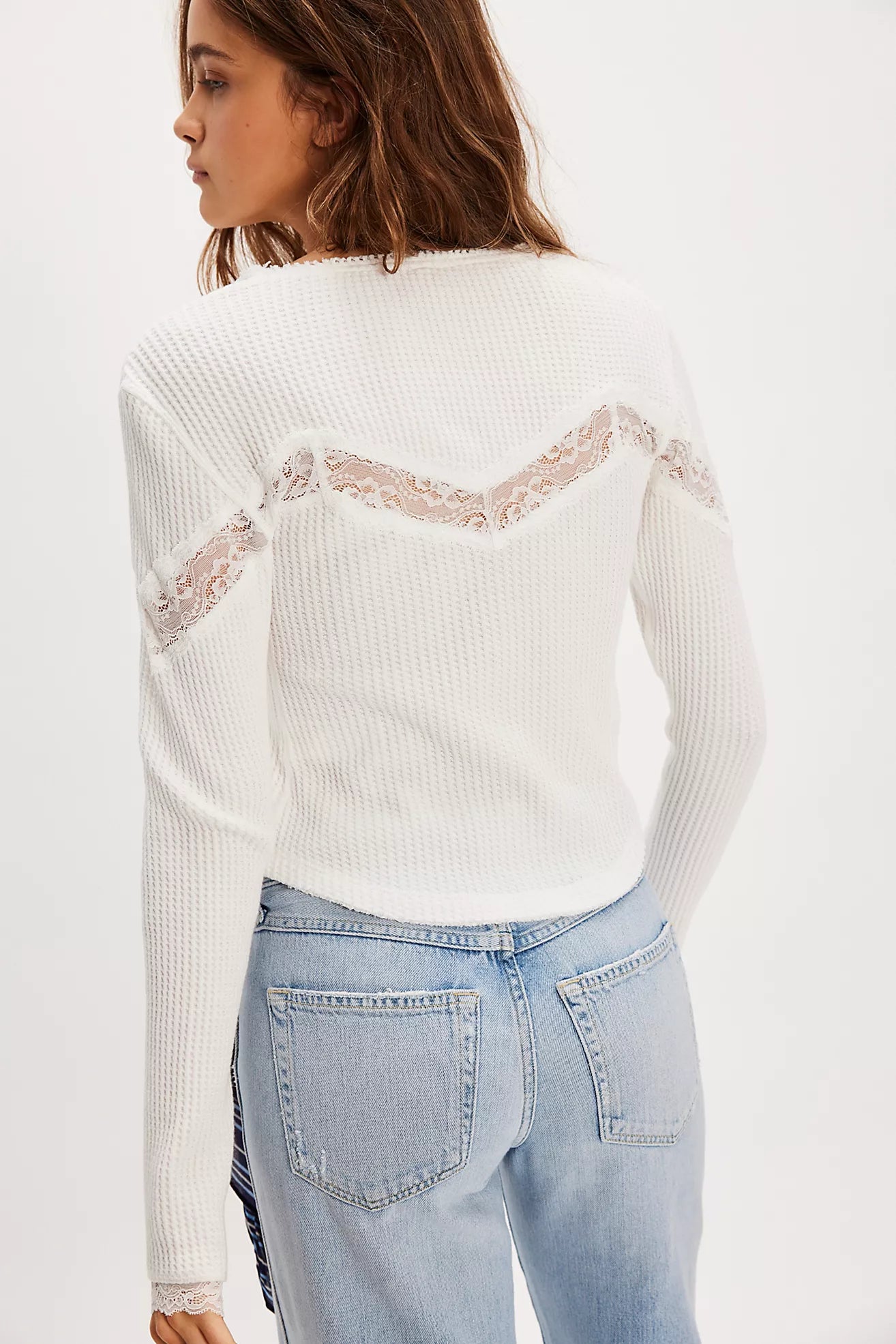 Free People - Let's Party Cardi - CLEAN IVORY