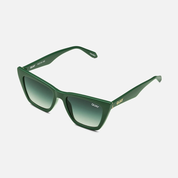 QUAY Sunglasses - Call The Shots - Monstera/ Green