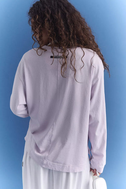 Free People - Hustle Layer - Cool Lilac