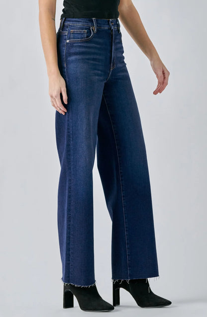 Hidden -Logan- Dark Wash High Waisted Dad Jean