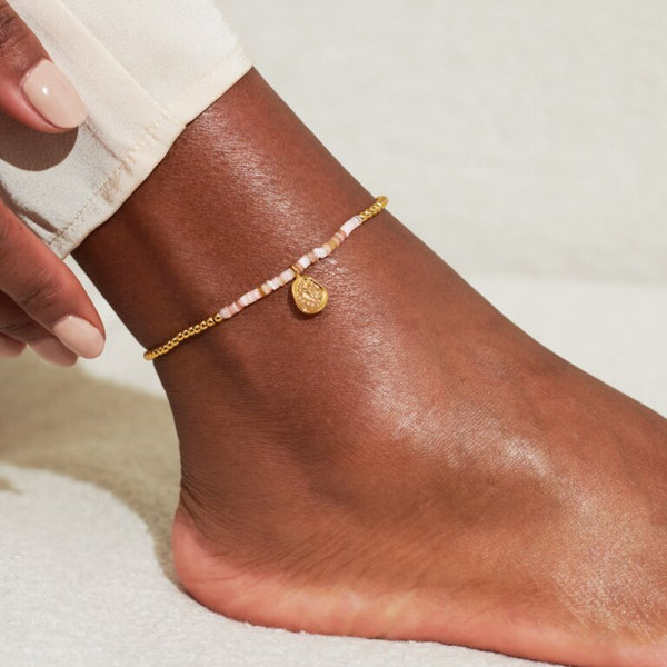 A Littles & Co. - Pink Shell Anklet