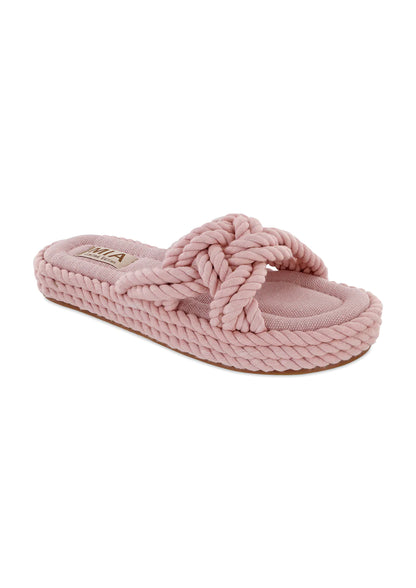 MIA - Miko Rope Slide Sandal - BLUSH