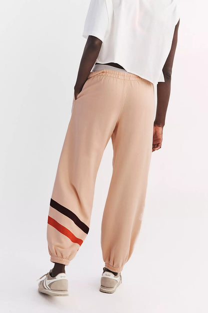 Free People - All Star Logo Pants - Pastel Peach Sport Mode