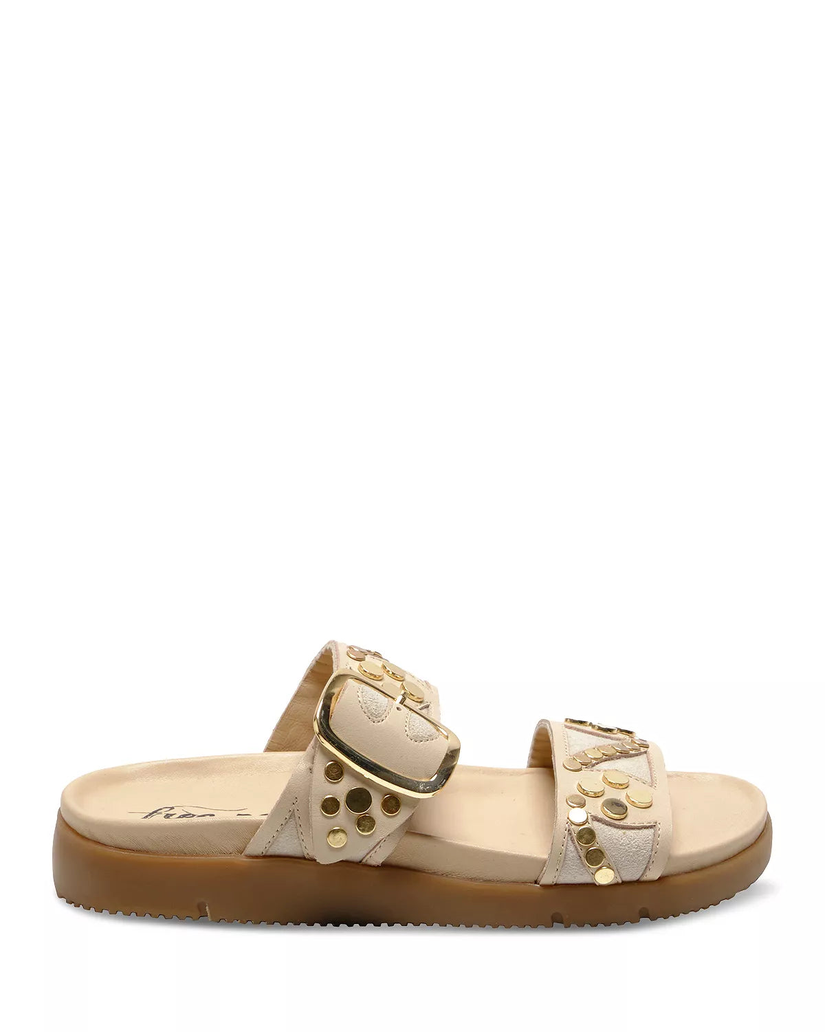 Free People - Revelry Studded Sandals - PLASTER
