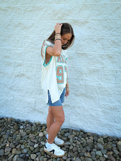Free People - Hawaii Vibes Tee - IVORY