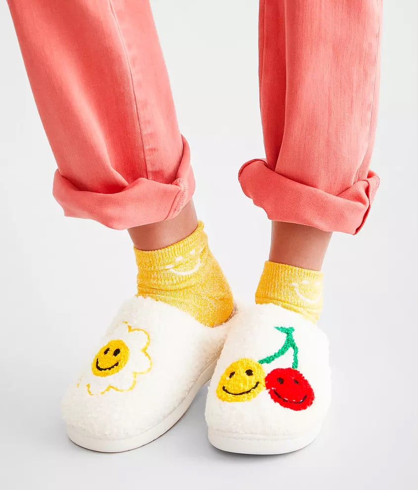 MIA - Cozi Smiley Flower & Cherries Slipper