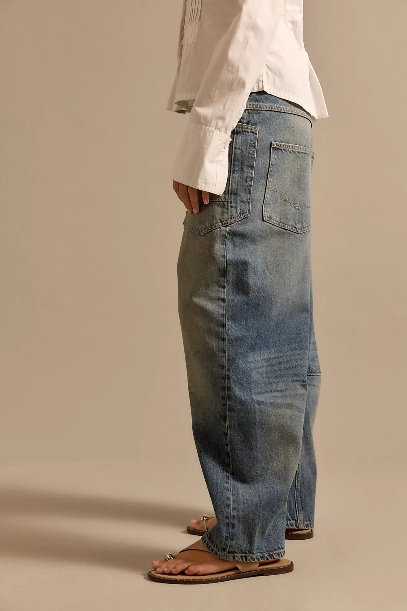 Free People - We The Free Minimalist Moxie Barrel Jeans