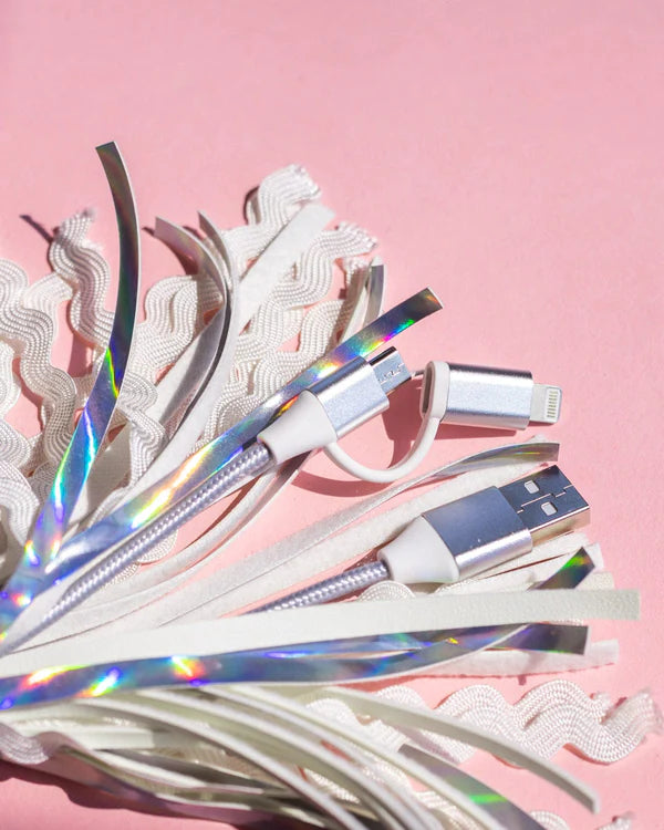 Snow Much Fun Charging Tassel Keychain for Iphone or Android