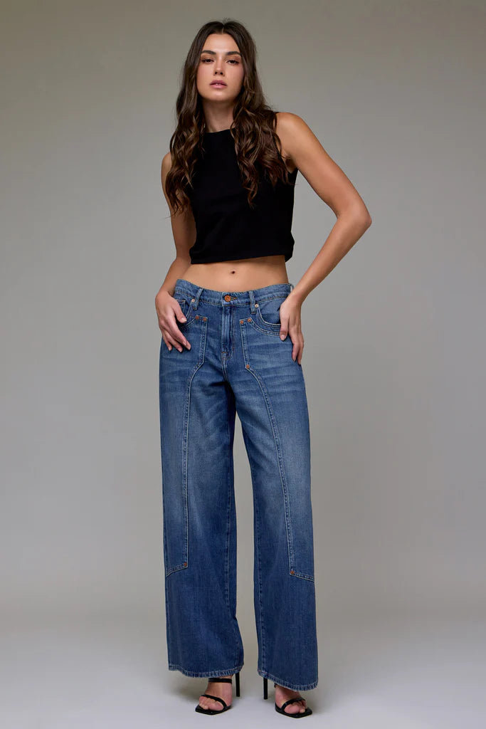 Hidden - Alyx Medium Vintage Patch Oversized Baggy Jeans