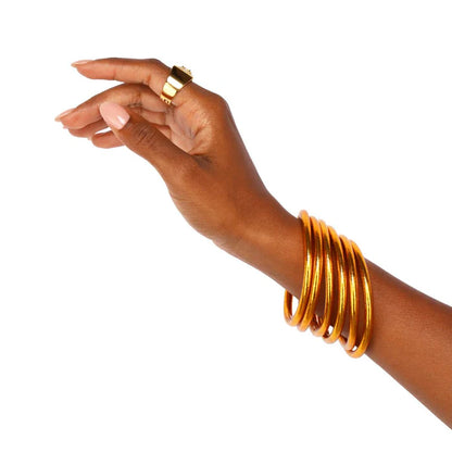 BuDhaGirl - SPARK - All Weather Bangles® (AWB®) - Set of 6
