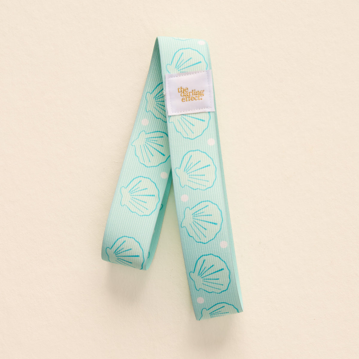 Stay-Put Towel Band - SEASHELLS - Aqua