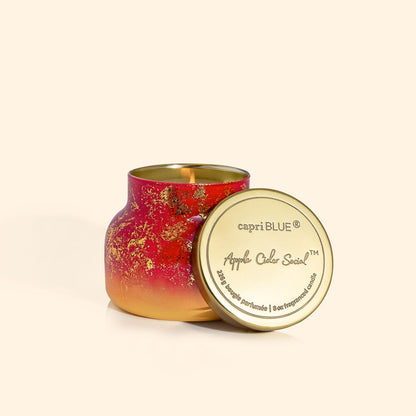 Capri Blue - Apple Cider Social Glimmer Petite Jar, 8 oz