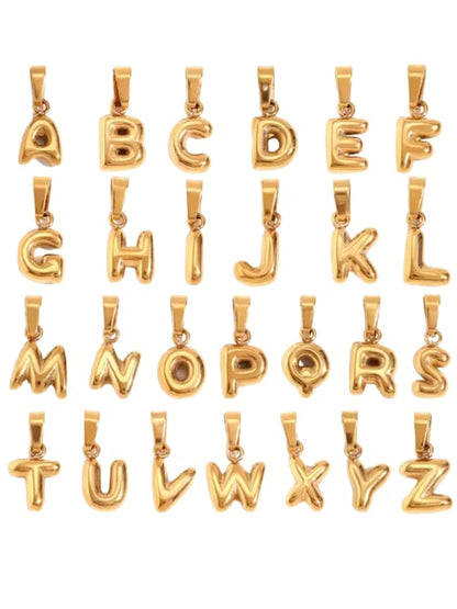 Farrah B - Bubble Letter Charm